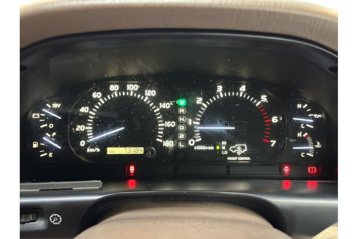2000 Toyota Landcruiser VX Limited G Selection UZJ100