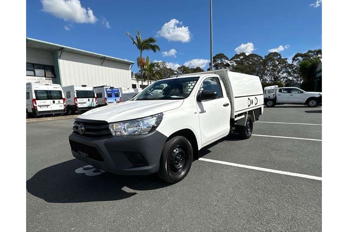 2019 Toyota Hilux Workmate TGN121R Rear Wheel Drive