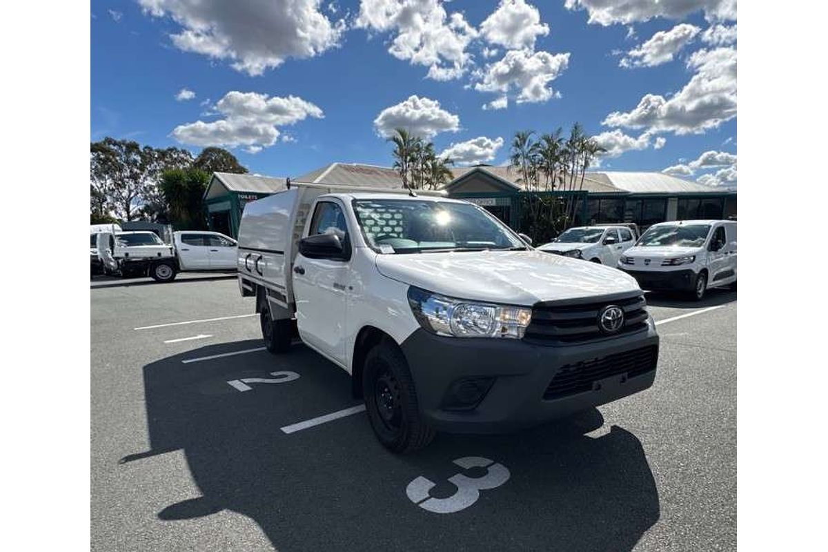 2019 Toyota Hilux Workmate TGN121R Rear Wheel Drive