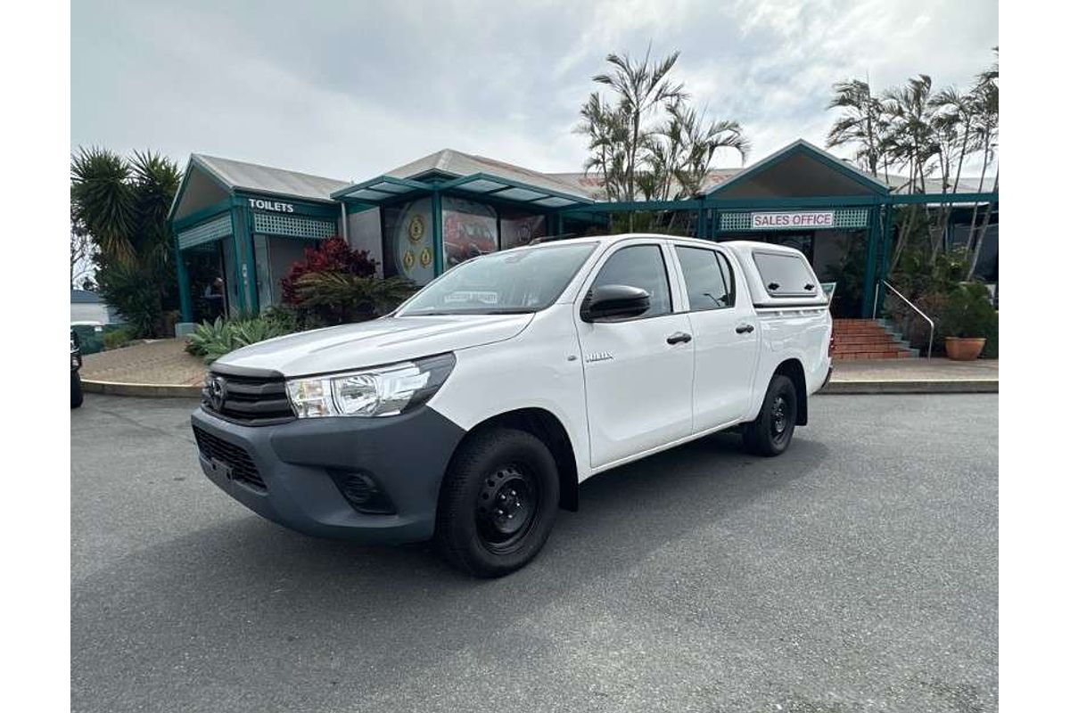 2021 Toyota Hilux Workmate TGN121R Rear Wheel Drive