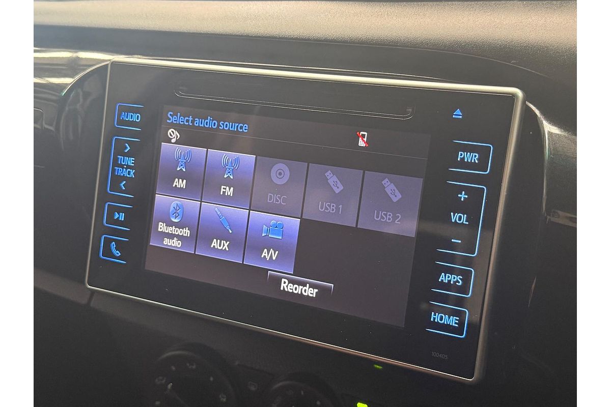 2018 Toyota Hilux SR GUN126R 4X4 SWB