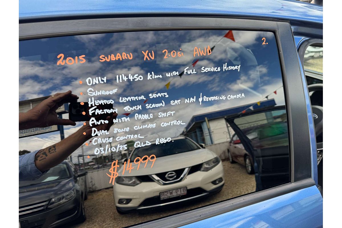 2015 Subaru XV 2.0i-S G4X