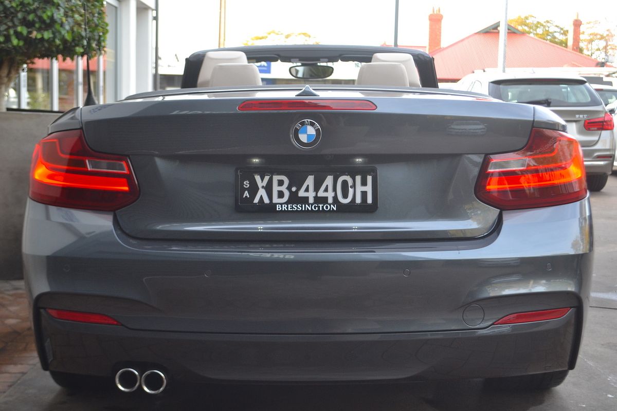 2015 BMW 2 Series 228i Sport Line F23