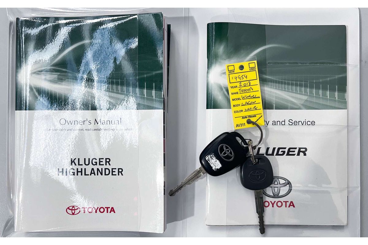 2018 Toyota Kluger GX GSU55R