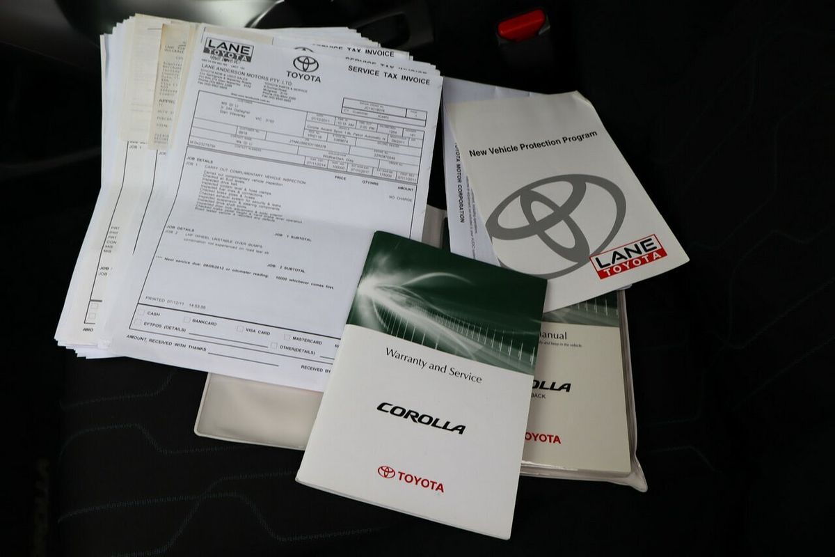 2011 Toyota Corolla Ascent Sport ZRE152R