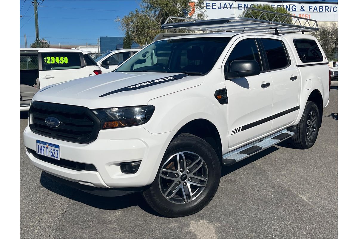 2021 Ford Ranger XL Hi-Rider PX MkIII Rear Wheel Drive 2.2L