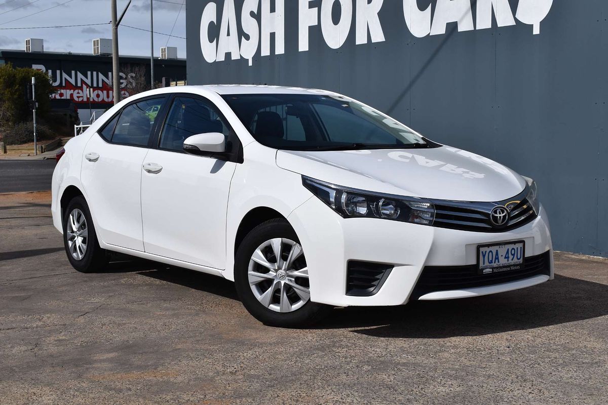 2014 Toyota Corolla Ascent ZRE172R
