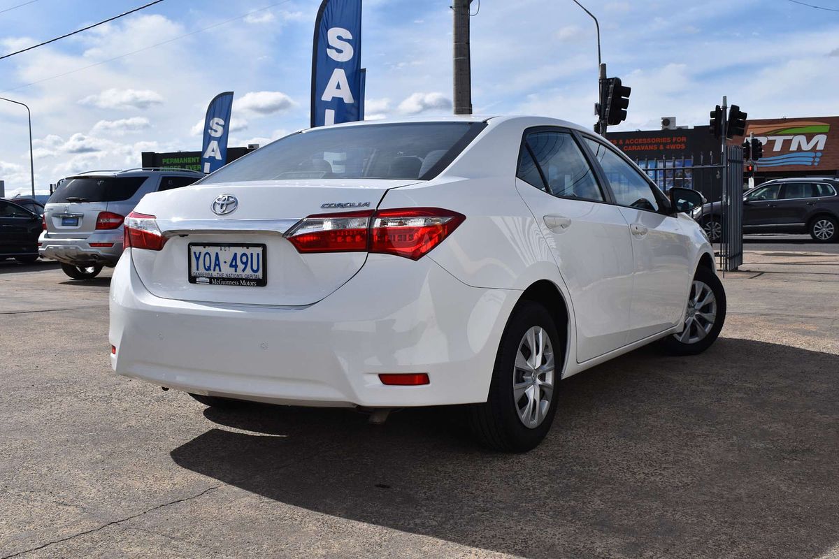 2014 Toyota Corolla Ascent ZRE172R