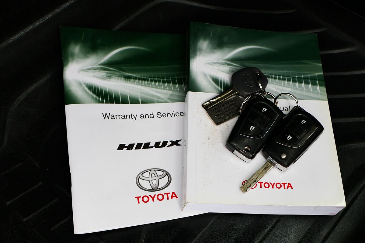 2016 Toyota Hilux Workmate TGN121R Rear Wheel Drive