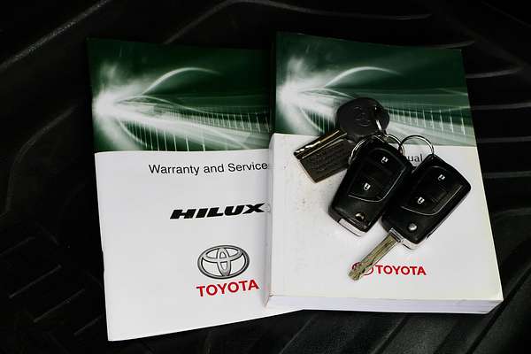 2016 Toyota Hilux Workmate TGN121R Rear Wheel Drive