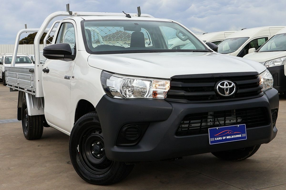 2016 Toyota Hilux Workmate TGN121R Rear Wheel Drive