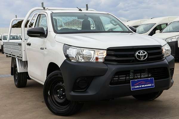 2016 Toyota Hilux Workmate TGN121R Rear Wheel Drive