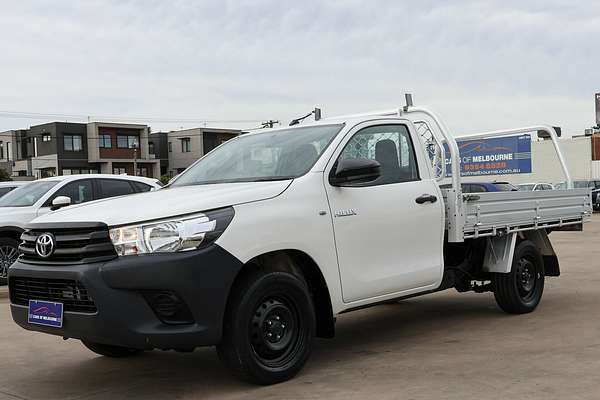 2016 Toyota Hilux Workmate TGN121R Rear Wheel Drive