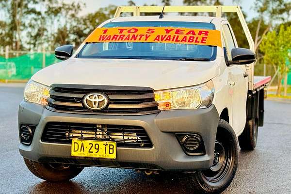 2017 Toyota Hilux Workmate GUN122R Rear Wheel Drive