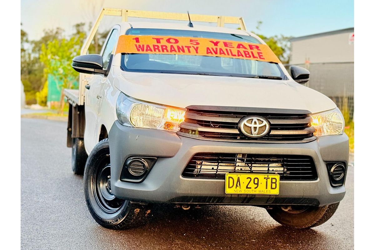 2017 Toyota Hilux Workmate GUN122R Rear Wheel Drive