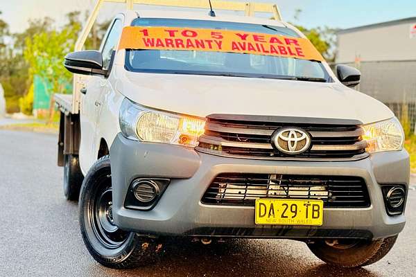 2017 Toyota Hilux Workmate GUN122R Rear Wheel Drive
