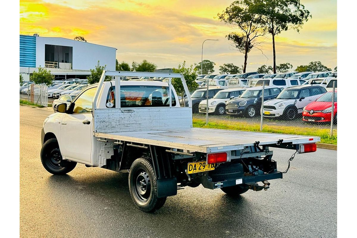 2017 Toyota Hilux Workmate GUN122R Rear Wheel Drive