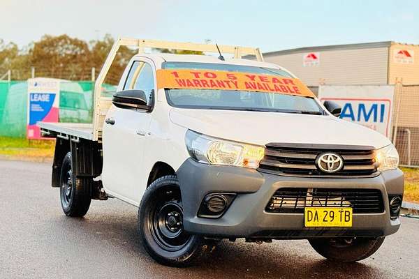 2017 Toyota Hilux Workmate GUN122R Rear Wheel Drive