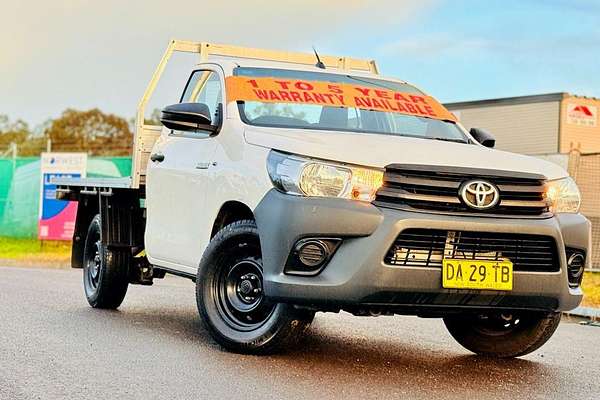2017 Toyota Hilux Workmate GUN122R Rear Wheel Drive