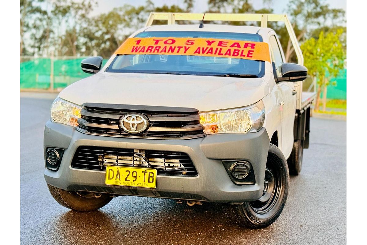 2017 Toyota Hilux Workmate GUN122R Rear Wheel Drive
