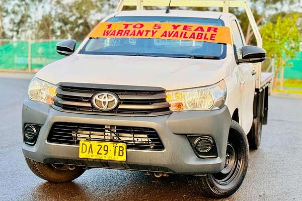 2017 Toyota Hilux Workmate GUN122R Rear Wheel Drive