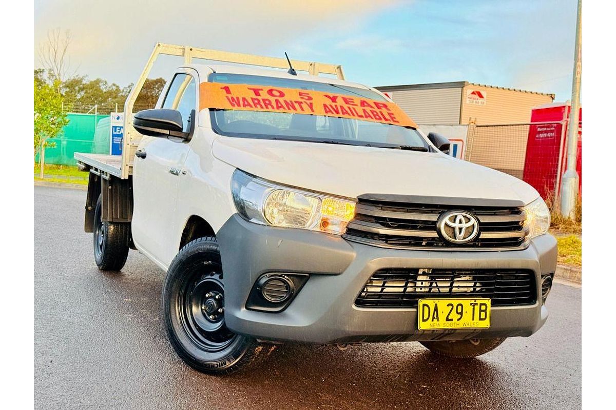 2017 Toyota Hilux Workmate GUN122R Rear Wheel Drive