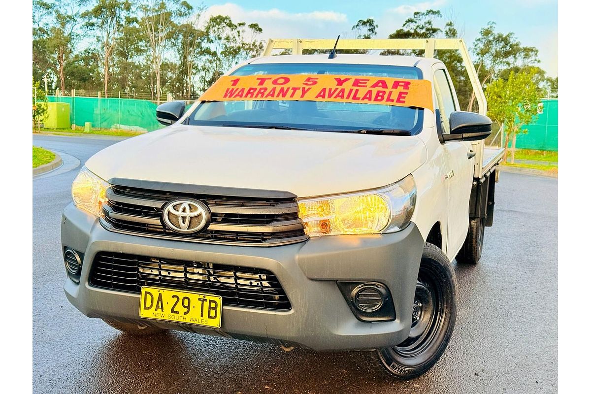 2017 Toyota Hilux Workmate GUN122R Rear Wheel Drive