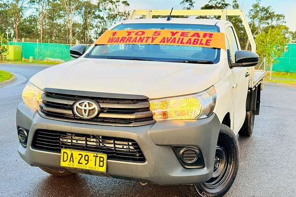2017 Toyota Hilux Workmate GUN122R Rear Wheel Drive