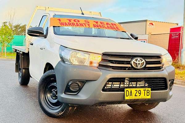 2017 Toyota Hilux Workmate GUN122R Rear Wheel Drive