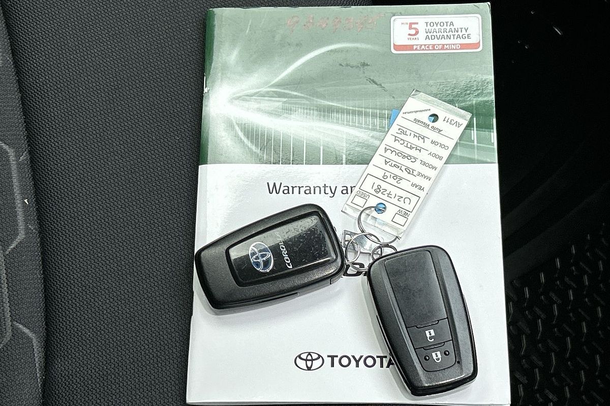 2019 Toyota Corolla Ascent Sport Hybrid ZWE211R