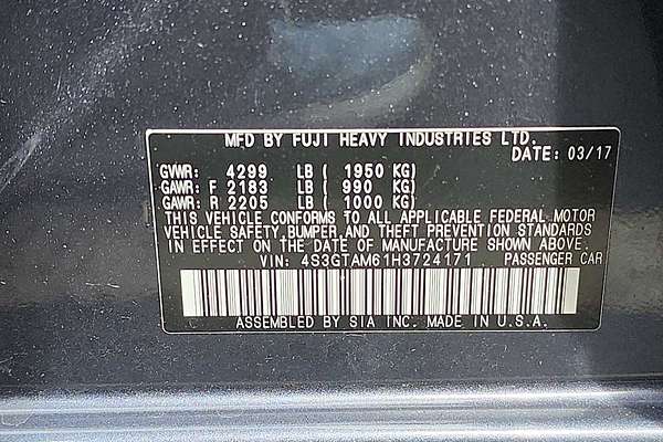 2017 Subaru Impreza Sport