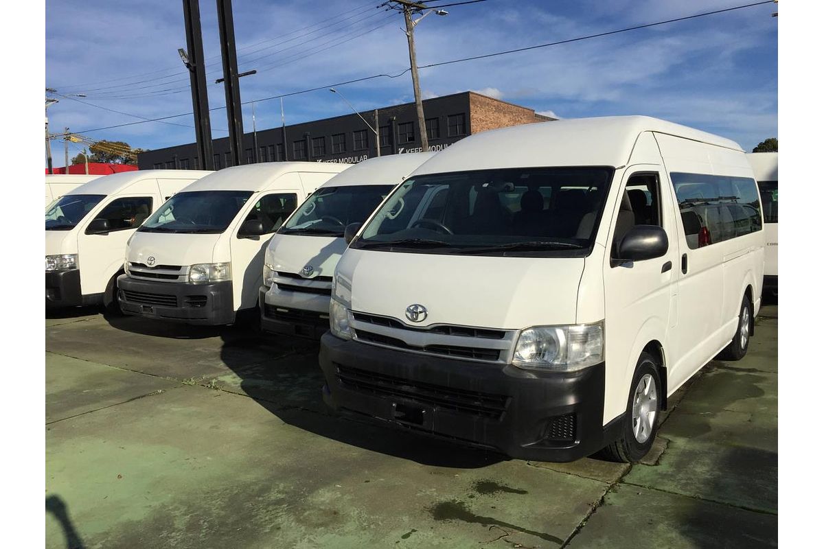 2013 Toyota Hiace COMMUTER KDH223R MY12 UPGRADE