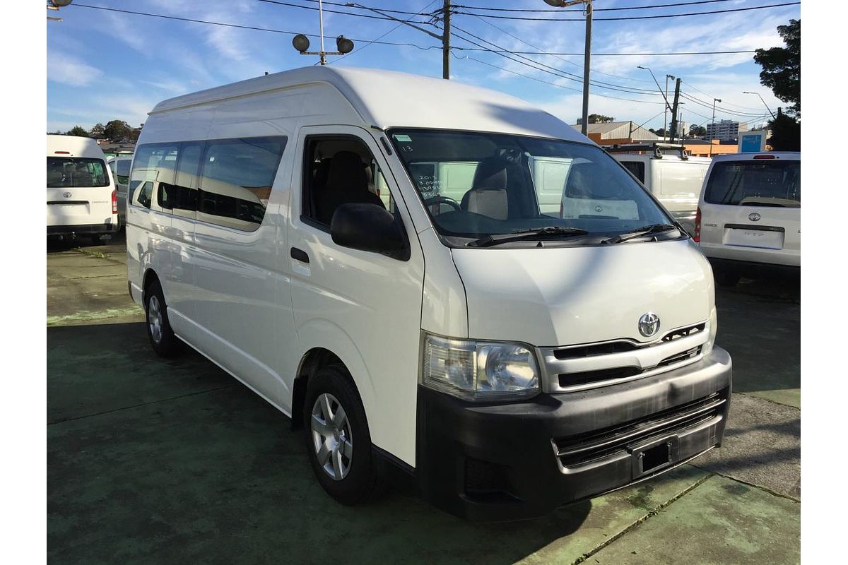 2013 Toyota Hiace COMMUTER KDH223R MY12 UPGRADE