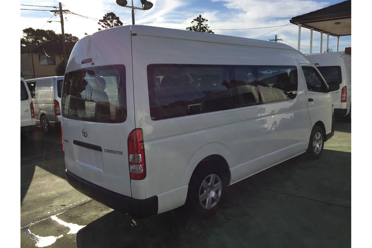 2013 Toyota Hiace COMMUTER KDH223R MY12 UPGRADE