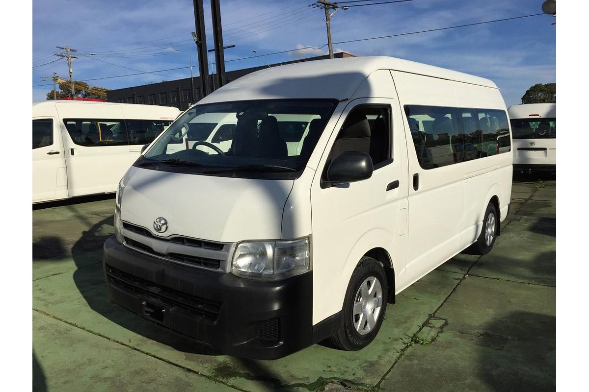 2013 Toyota Hiace COMMUTER KDH223R MY12 UPGRADE