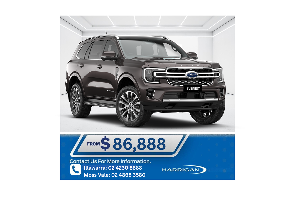 2025 Ford Everest Platinum 3.0L