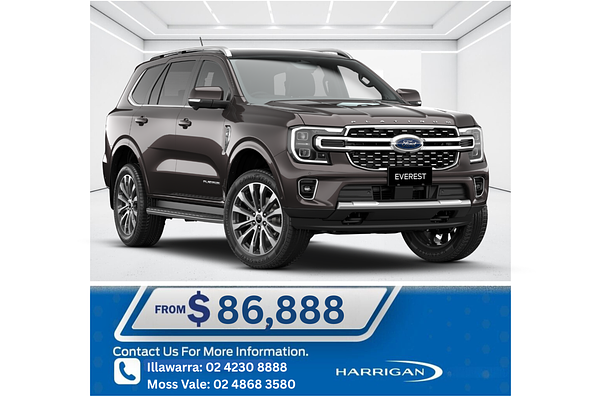 2025 Ford Everest Platinum 3.0L