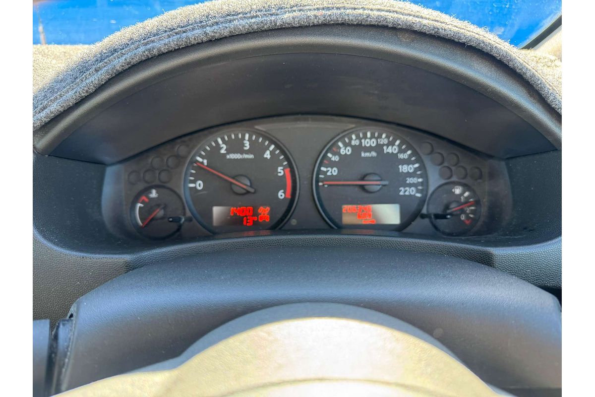 2013 Nissan Navara ST D40 Series 6 4X4