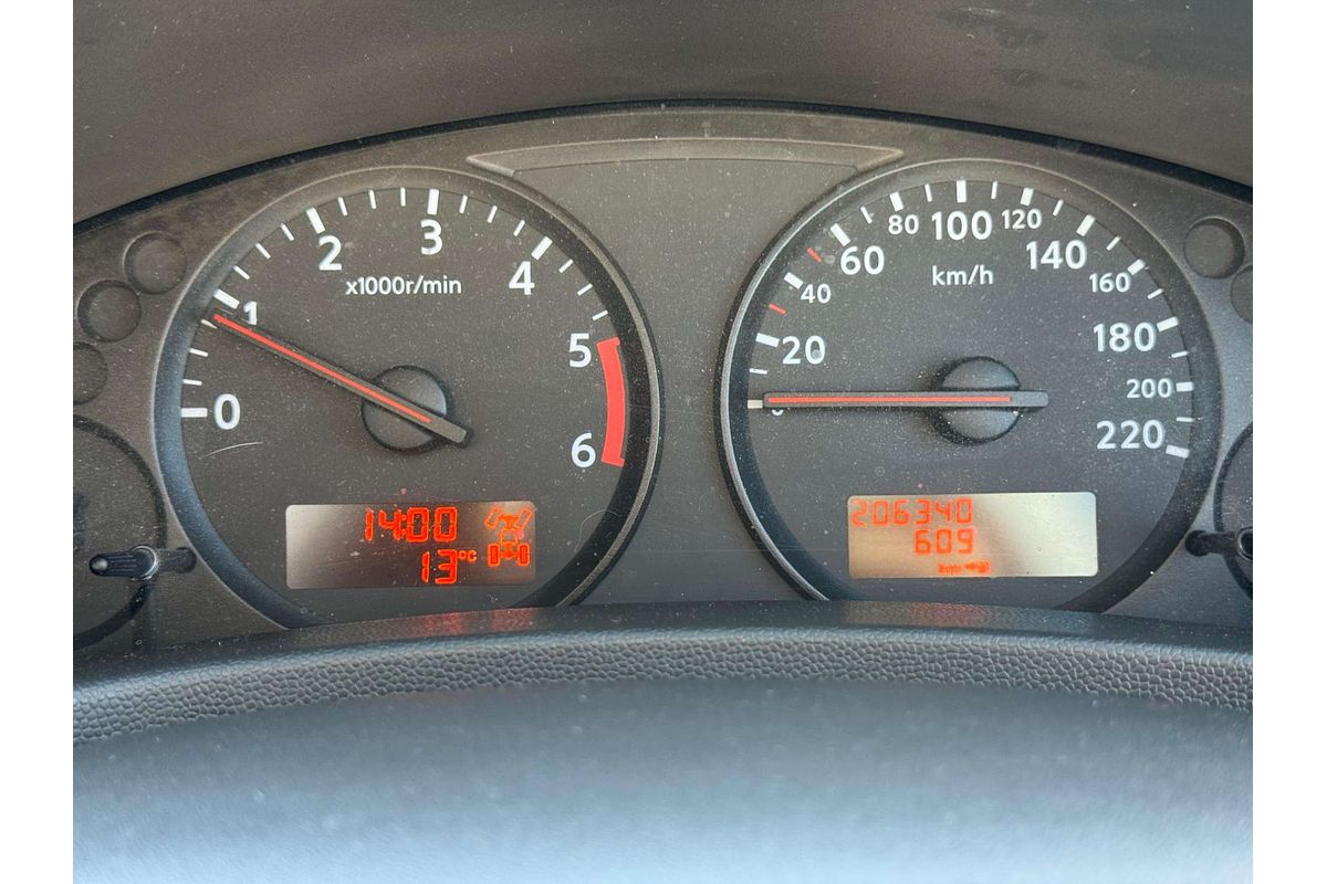 2013 Nissan Navara ST D40 Series 6 4X4