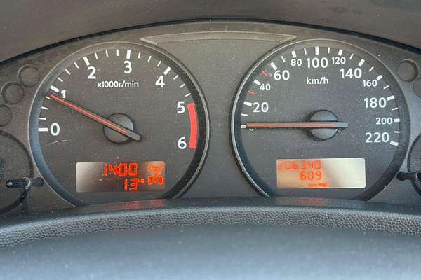 2013 Nissan Navara ST D40 Series 6 4X4
