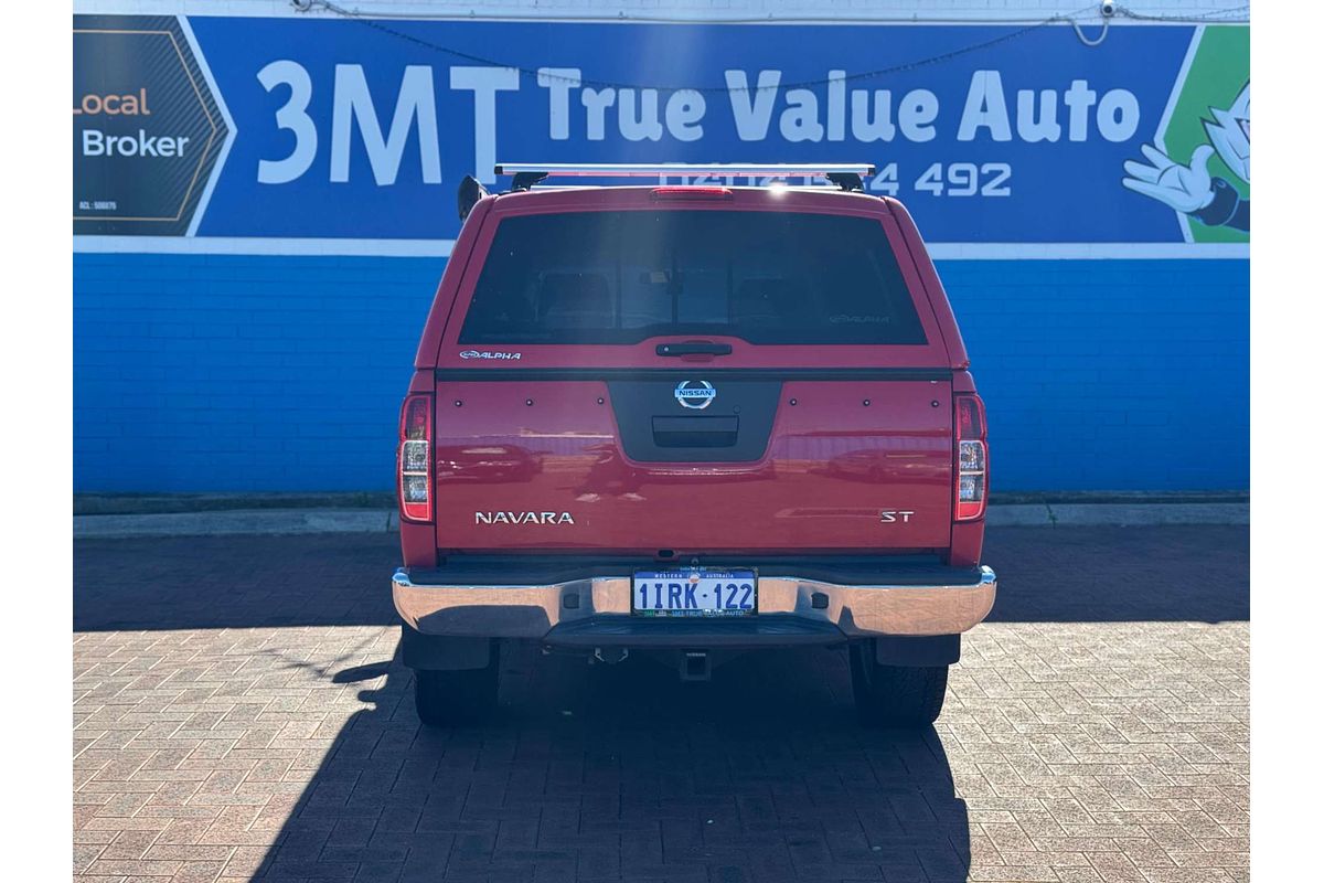 2013 Nissan Navara ST D40 Series 6 4X4