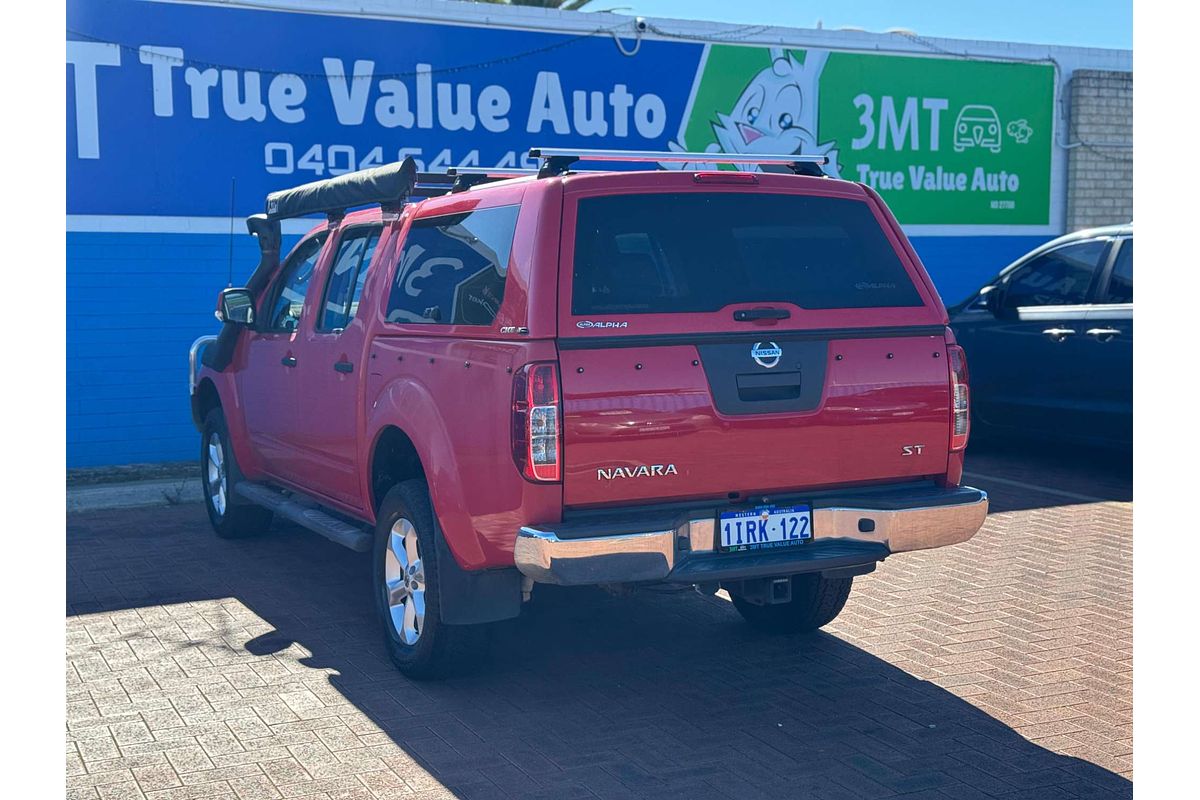 2013 Nissan Navara ST D40 Series 6 4X4