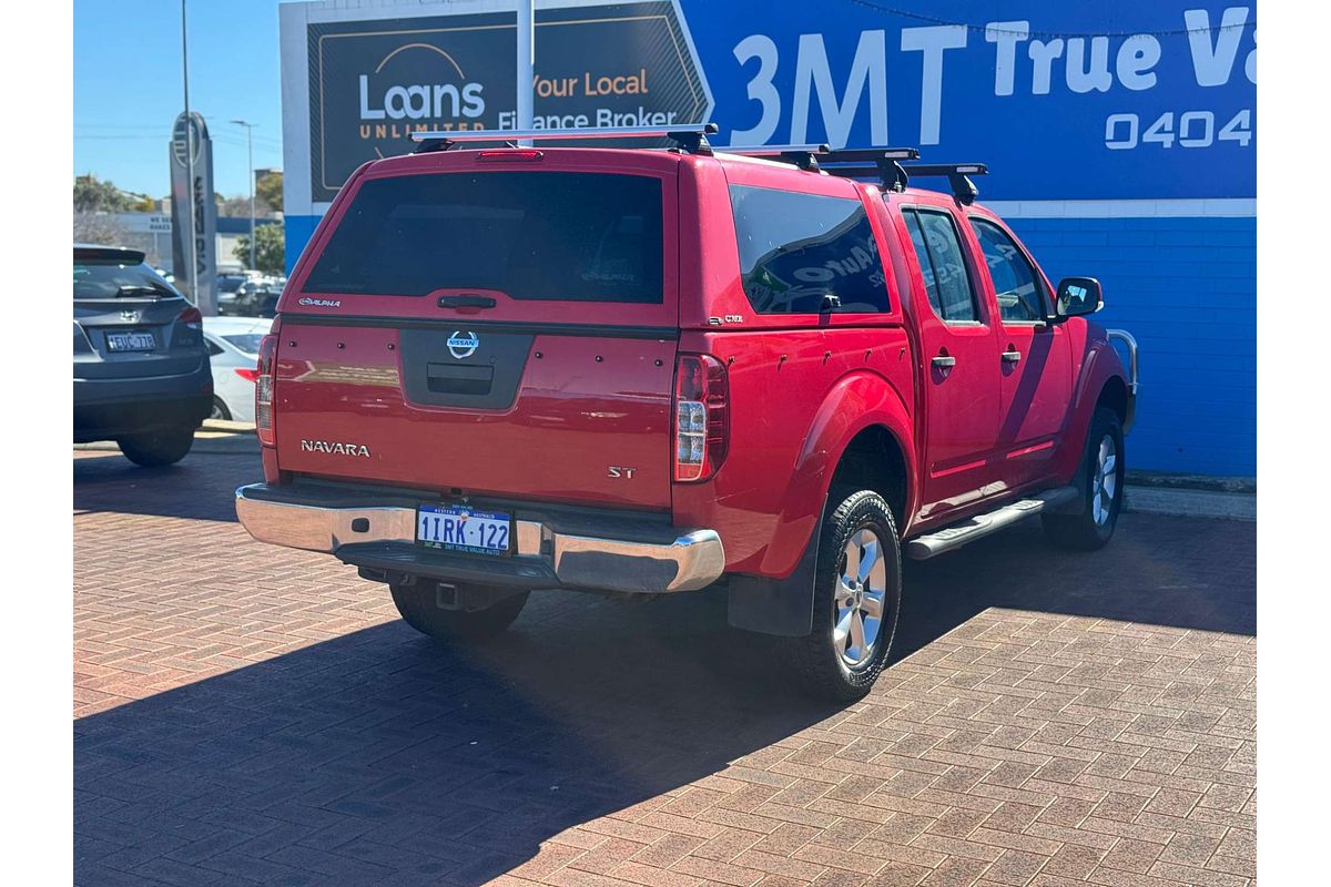 2013 Nissan Navara ST D40 Series 6 4X4