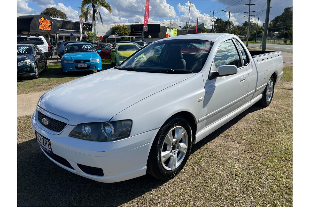 2006 Ford Falcon Ute XLS BF Rear Wheel Drive