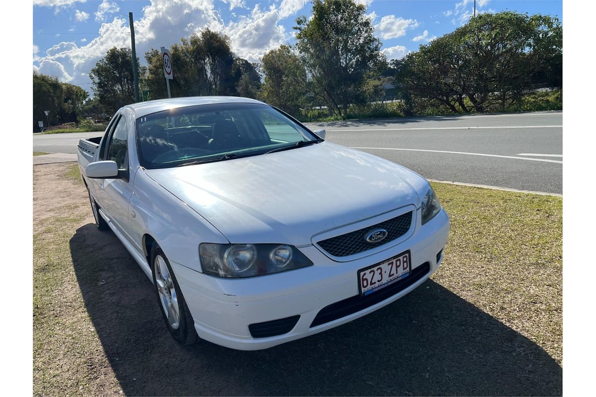 2006 Ford Falcon Ute XLS BF Rear Wheel Drive