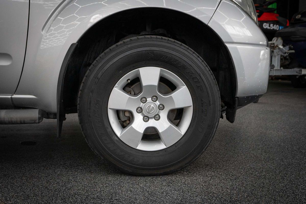 2014 Nissan Navara Silverline SE D40 Series 9 4X4
