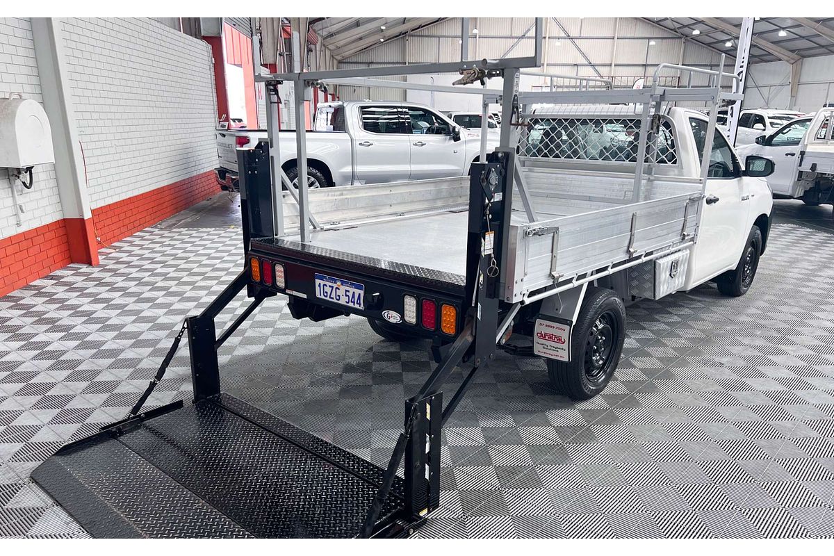 2019 Toyota Hilux Workmate TGN121R Rear Wheel Drive