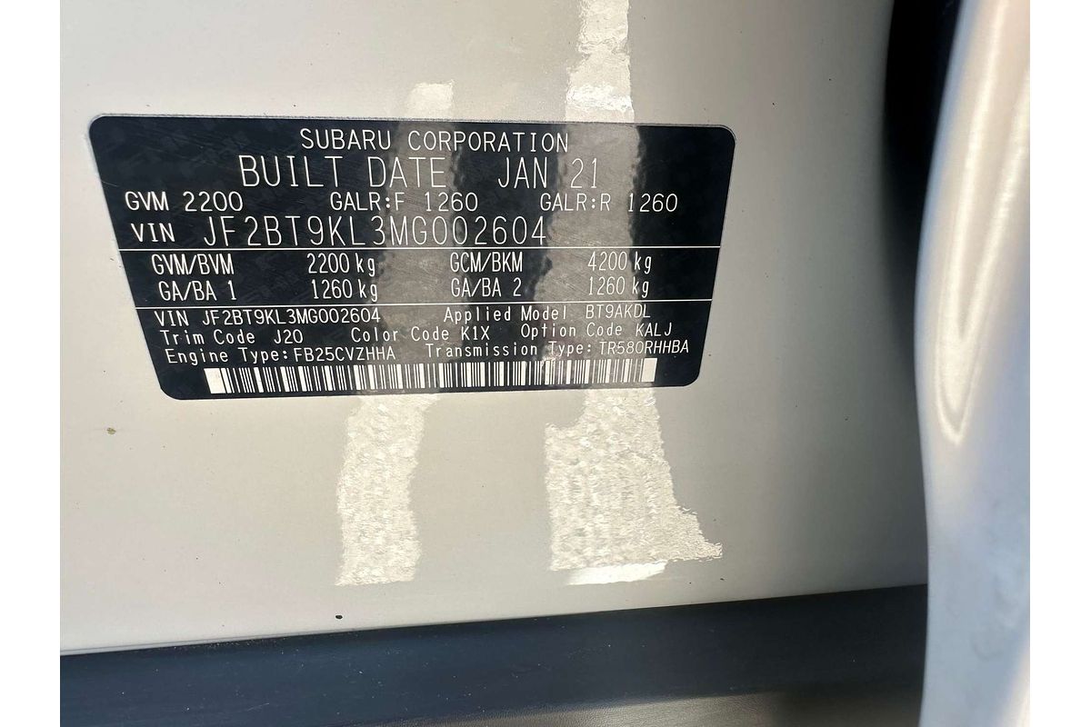 2021 Subaru Outback AWD 6GEN