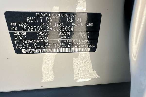 2021 Subaru Outback AWD 6GEN
