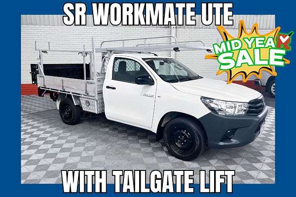 2019 Toyota Hilux Workmate TGN121R Rear Wheel Drive